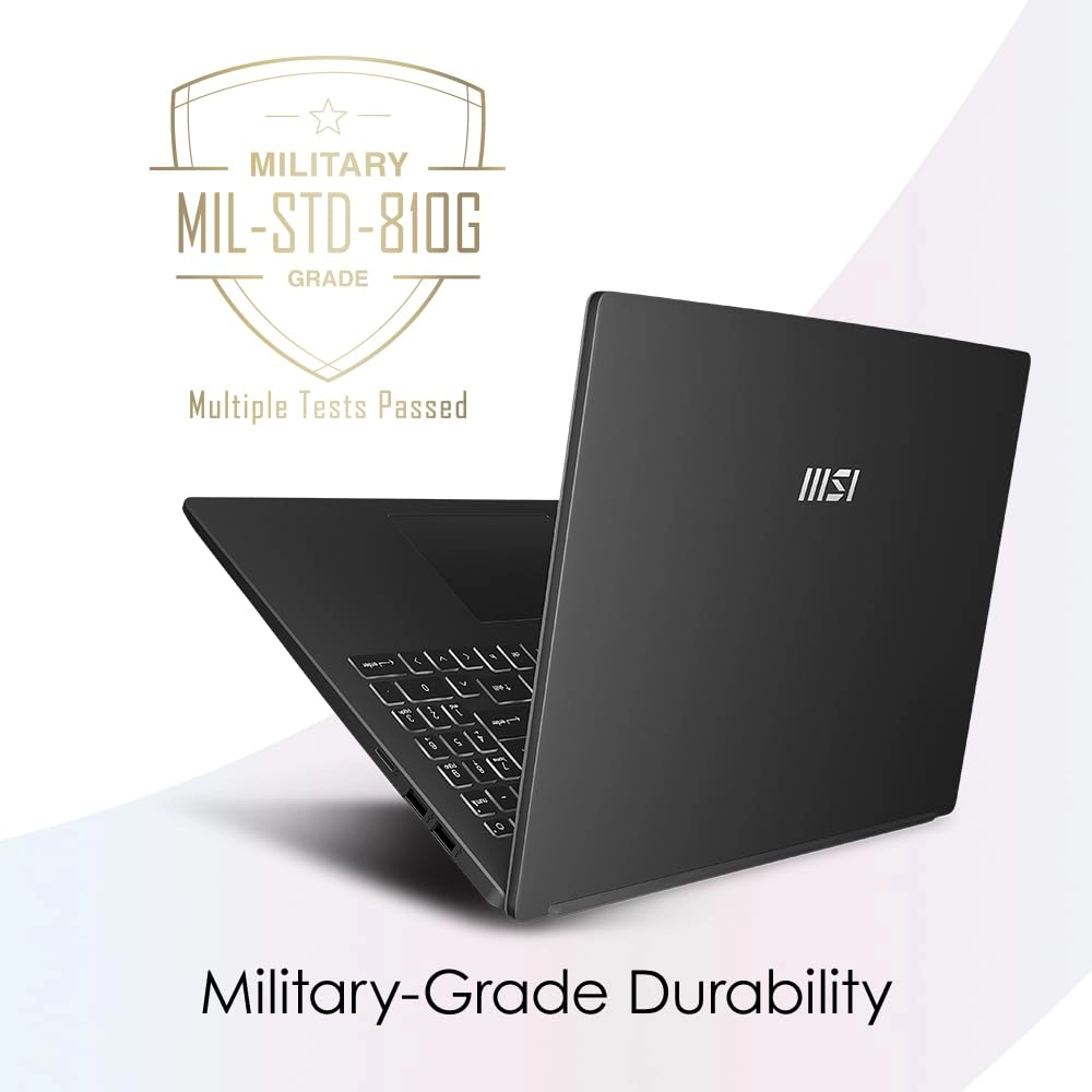MSI Laptop Modern 15 B12MO 1007IN 15.6 inch Classic Black view 7